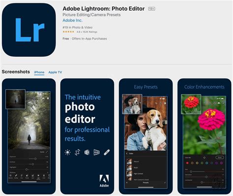 lightroom app free